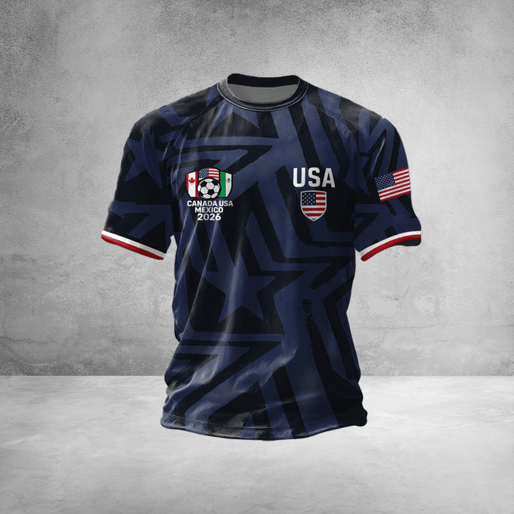 USA World Cup 2026 Shirt Can USA Mex Hosted Cities Tee Cool For Soccer Lovers