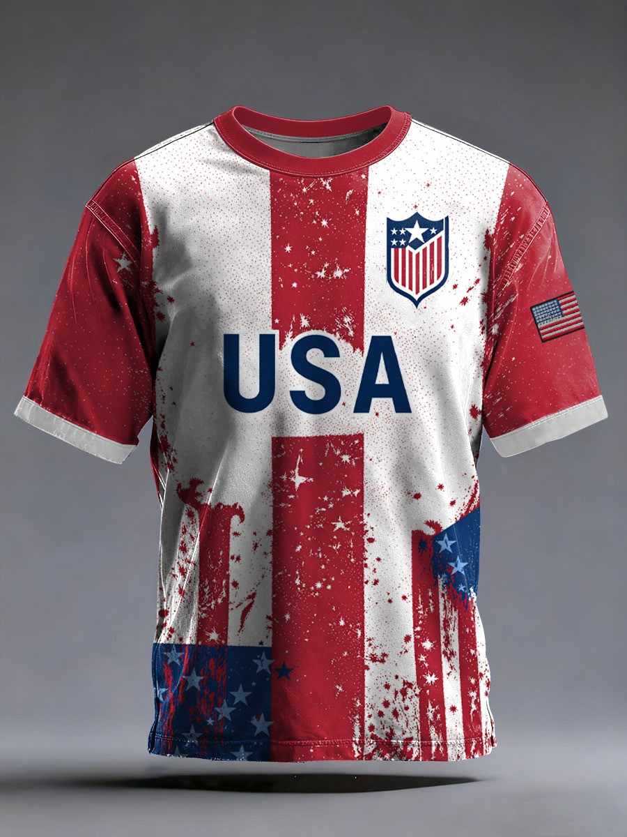 USA World Cup 2026 Soccer T-Shirt Soccer Clothing Best Gifts For Team USA Supporters