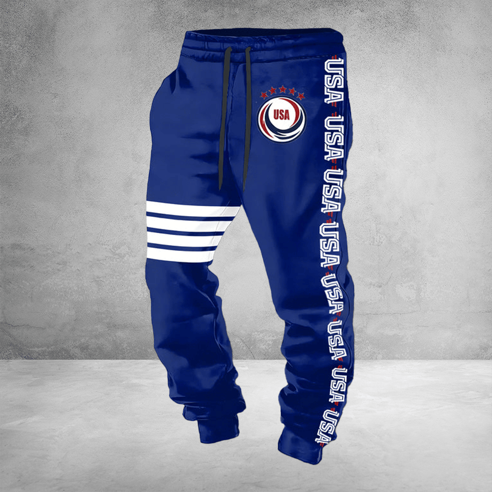 USA World Cup 2026 Sweatpants USA Soccer Apparel Game Day Outfits For Fan