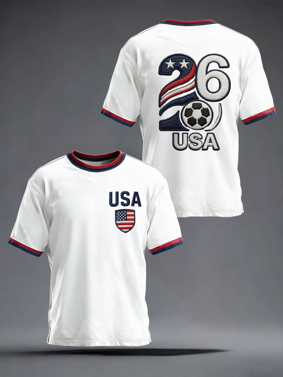 USA World Cup 2026 T-Shirt Sportday Clothing Game Day Outfits Best Gifts For Soccer Lovers