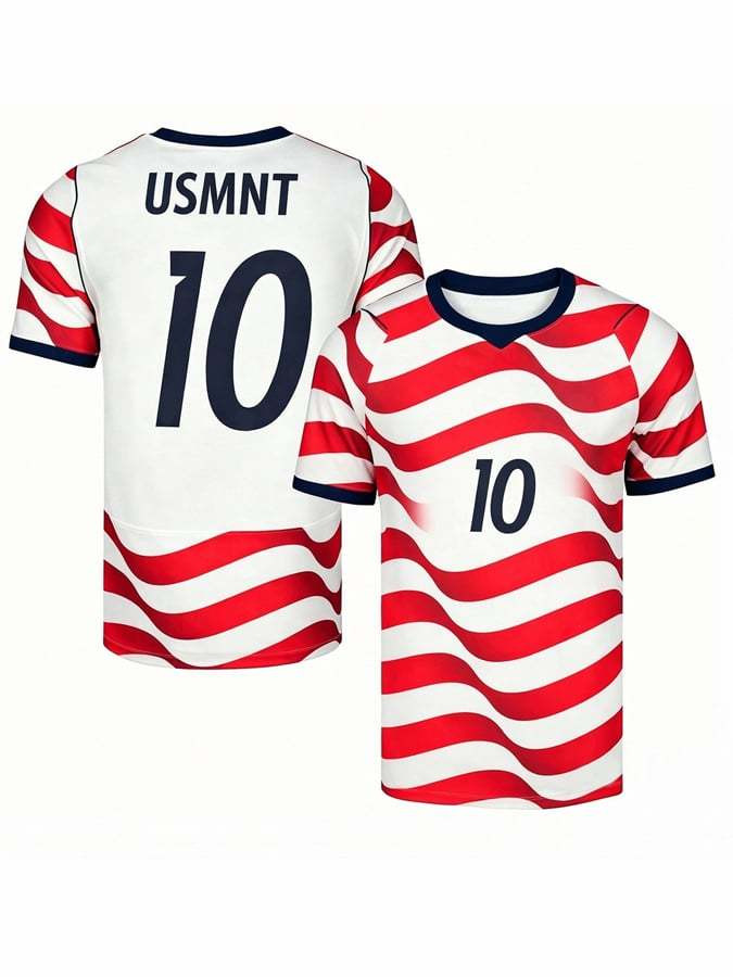 USA World Cup USMNT 2026 Shirt FIFA World Cup Clothing For Soccer Players