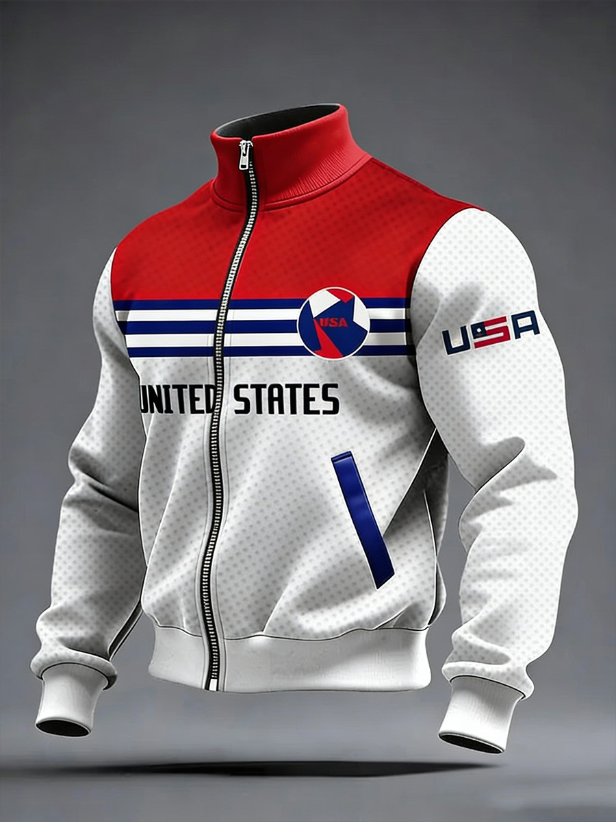 United States World Cup 2026 Jacket FIFA Merch Soccer Lovers For Husband