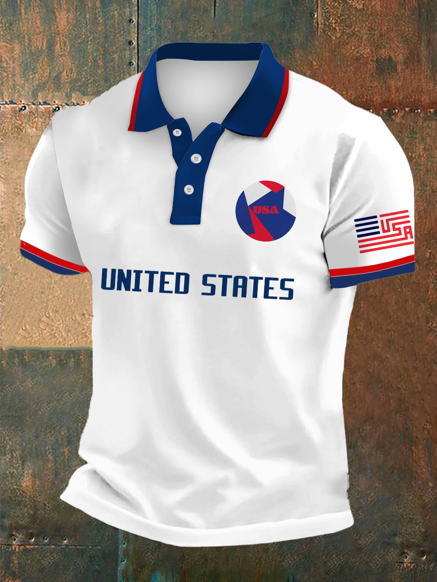 United States World Cup 2026 Polo Shirt Soccer Game Day Apparel For Sport Lovers