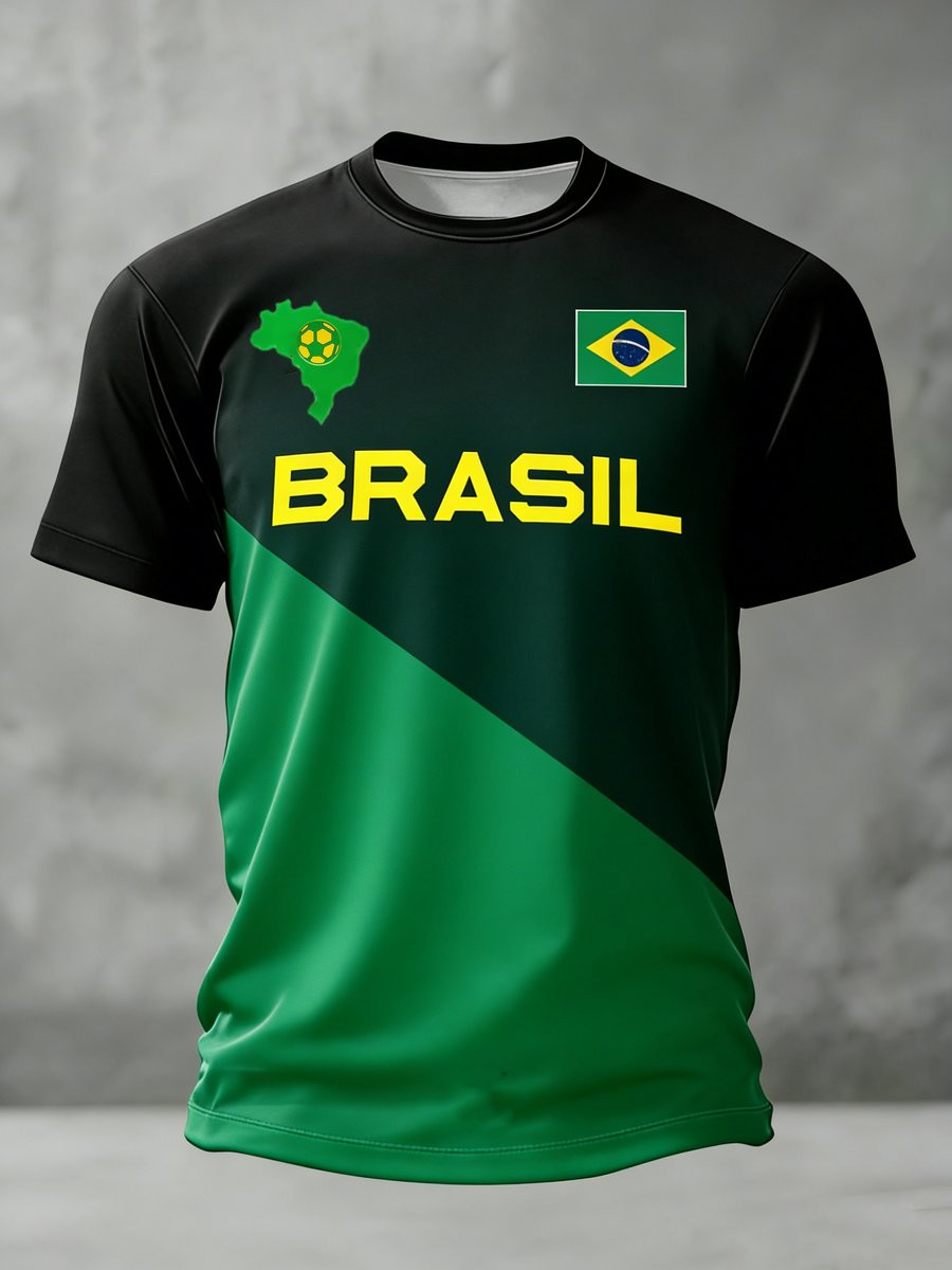 World Cup 2026 Brazil Shirt Game Day Apparel Brazil FIFA World Cup 2026 Merch Fan Gifts