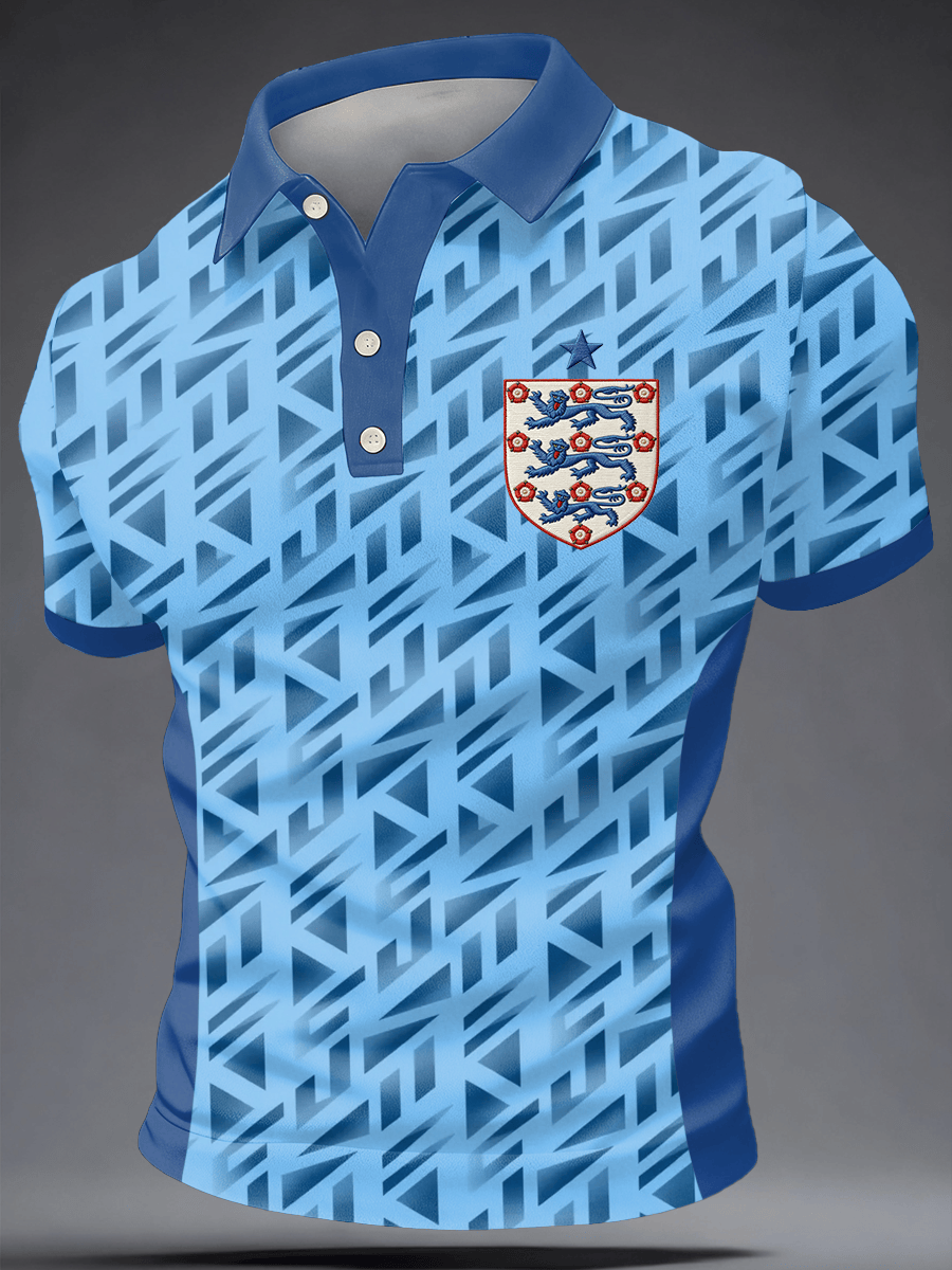 World Cup 2026 England Polo Shirt FIFA Game Day Fashion Soccer Lovers For Husband