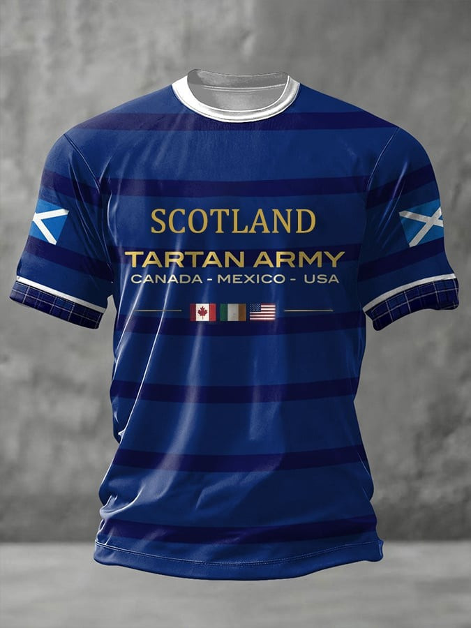 World Cup 2026 Scotland Merch Scotland Tartan Army Shirt Game Day Apparel Gifts Idea