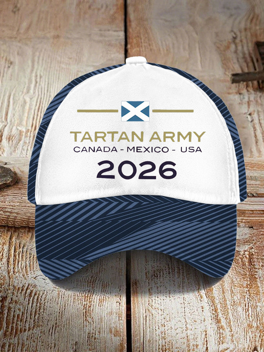 World Cup 2026 Scotland Merch Tartan Army Can Mex USA Hat Scottish Gifts Idea
