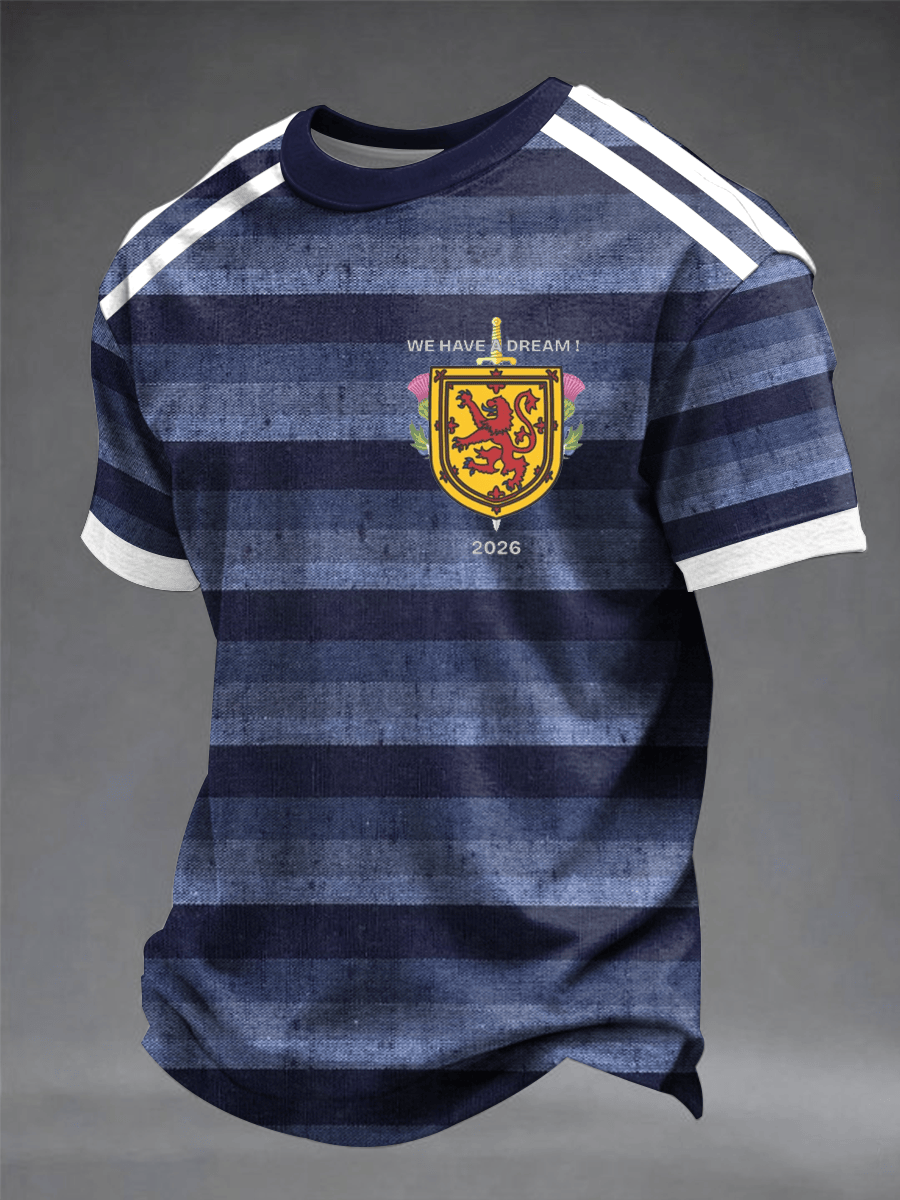 World Cup 2026 Scotland Merch We Have A Dream 2026 Shirt Tartan Army Tee Fan Gifts