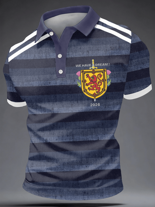 World Cup 2026 Scotland Merch We Have Dream Polo Shirt FIFA World Cup Merch Fan Gifts