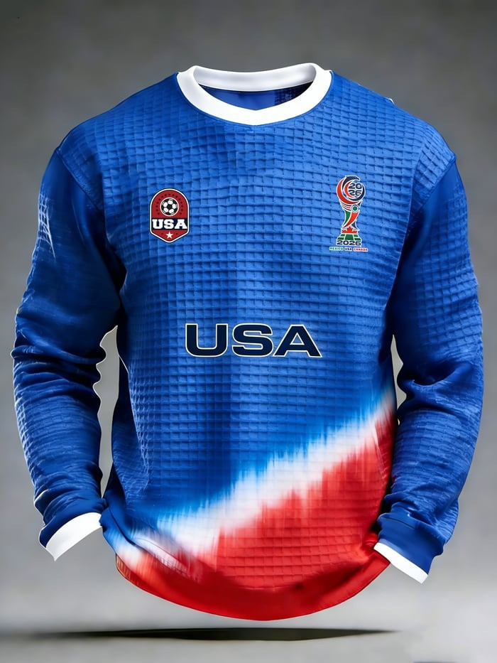 World Cup 2026 Team USA Soccer Long Sleeve Shirt World Cup Apparel Soccer Fans Best Gifts