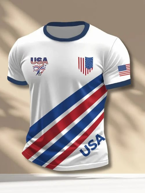 World Cup 2026 USA Merch Team USA Shirt World Cup Attire For Soccer Players