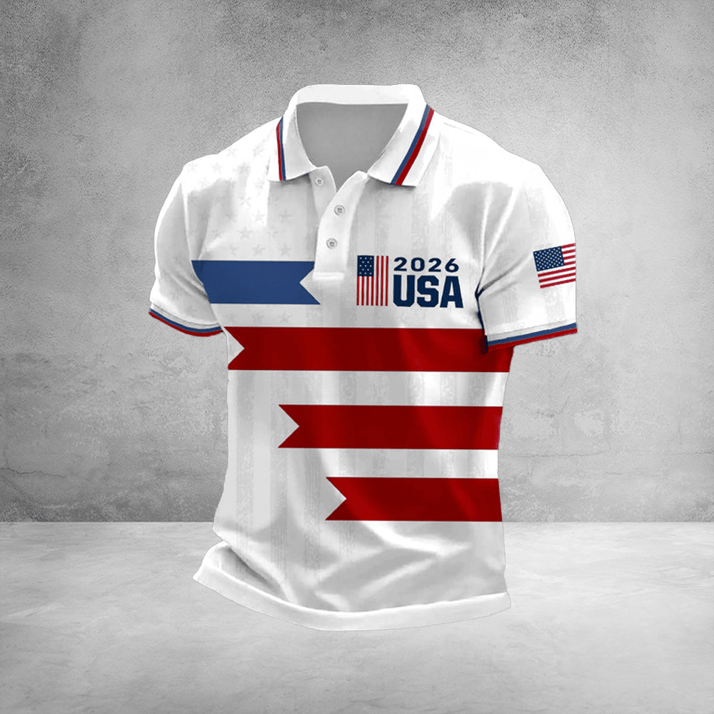World Cup 2026 USA Polo Shirt America Soccer Outfits Best For World Cup Lovers