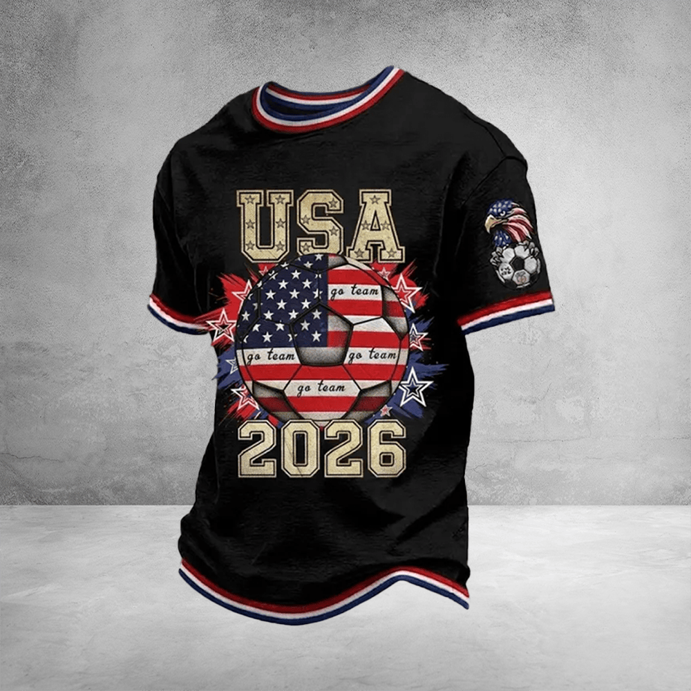 World Cup 2026 USA Shirt FIFA Apparel Soccer Clothing For World Cup Fan