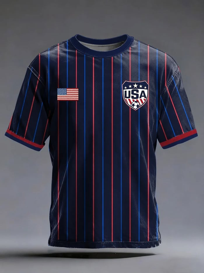 World Cup 2026 USA Soccer T-Shirt Soccer Apparel Cool Best Gifts For World Cup Lovers