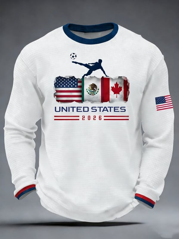 World Cup 2026 United States Long Sleeve Shirt North America World Cup Merch Best Gifts Idea