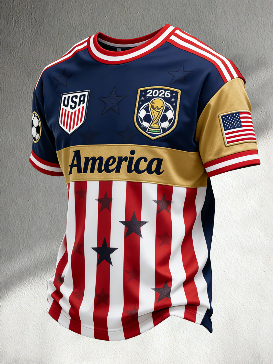 World Cup America 2026 Shirt USA FIFA World Cup Merch Apparel Soccer Fan Gifts