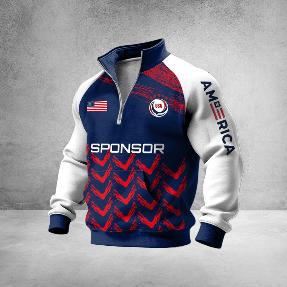 World Cup America 2026 Zip Sweatshirt US Men's Soccer Apparel Sport Lovers Gifts Idea