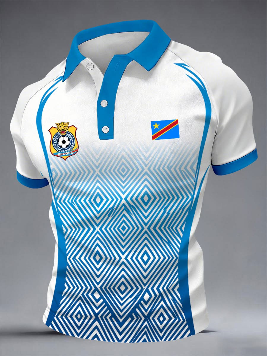 World Cup Congo 2026 Polo Shirt FIFA World Cup Merch Soccer Apparel For Fan