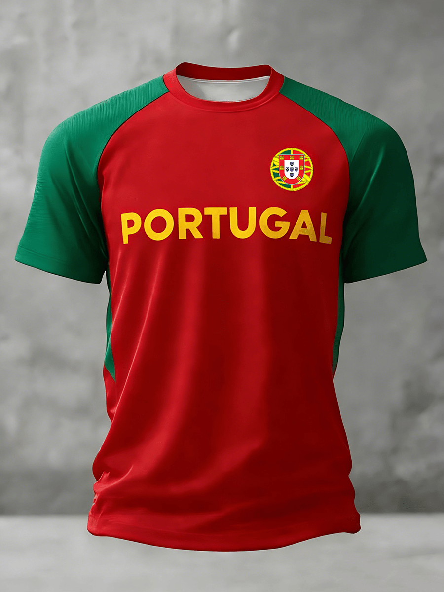 World Cup Portugal 2026 Shirt Portugal Soccer Merch World Cup Apparel For Family