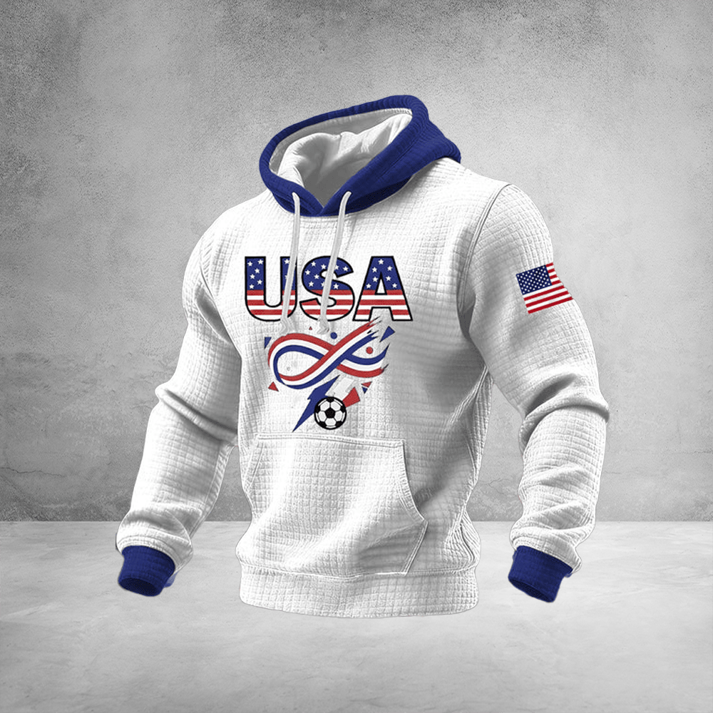 World Cup USA 2026 Hoodie USA Soccer Merchandise FIFA World Cup Apparel Fan Attire