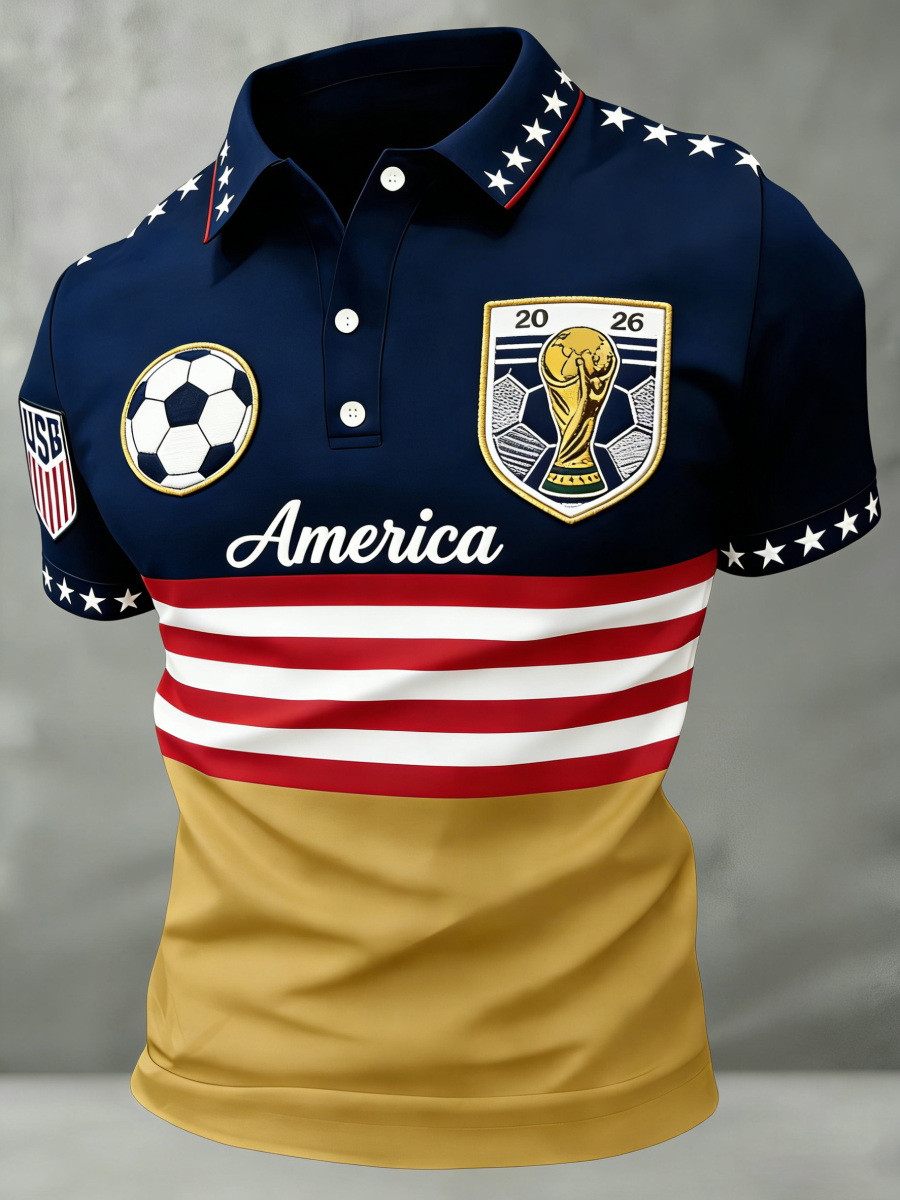 World Cup USA 2026 Polo Shirt World Cup In America Polos For Soccer Players
