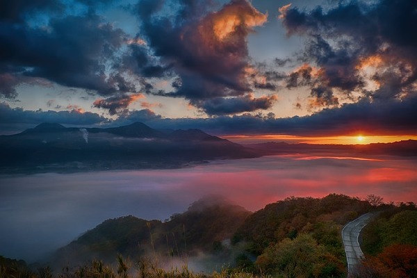 Aso  Japan
