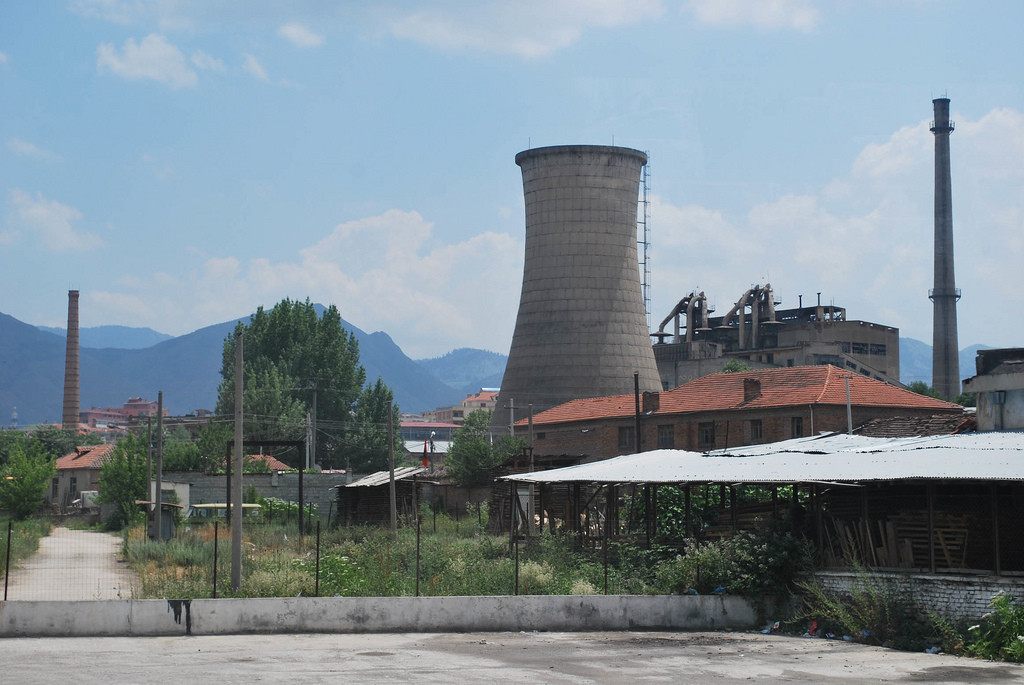 Korce County Albania