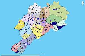 Map of Afyon, Turkey