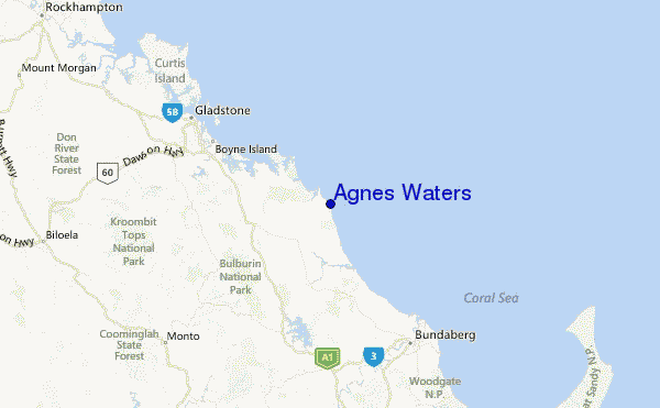 Agnes Waters Surf Forecast and Surf Reports