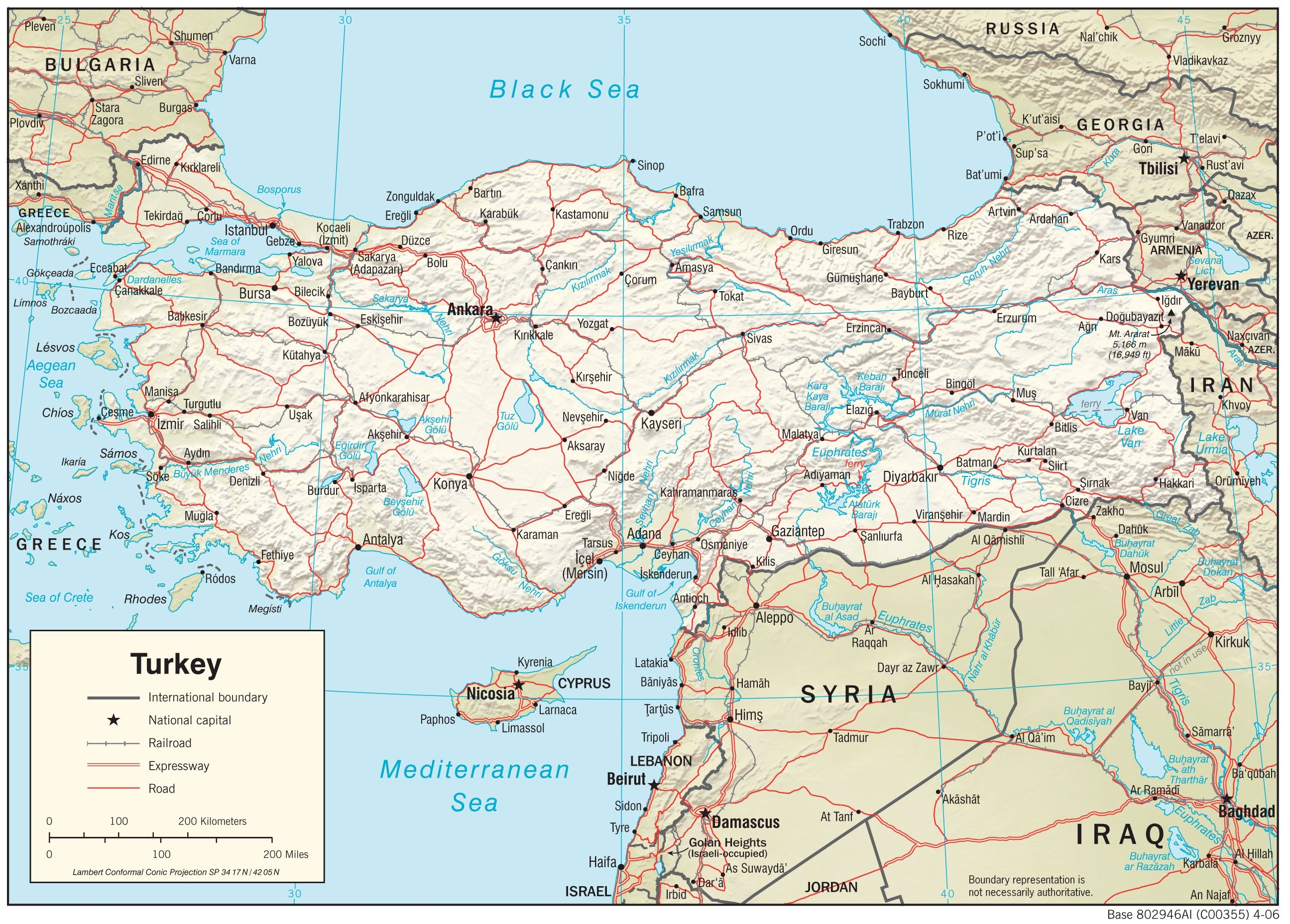 Turkey maps