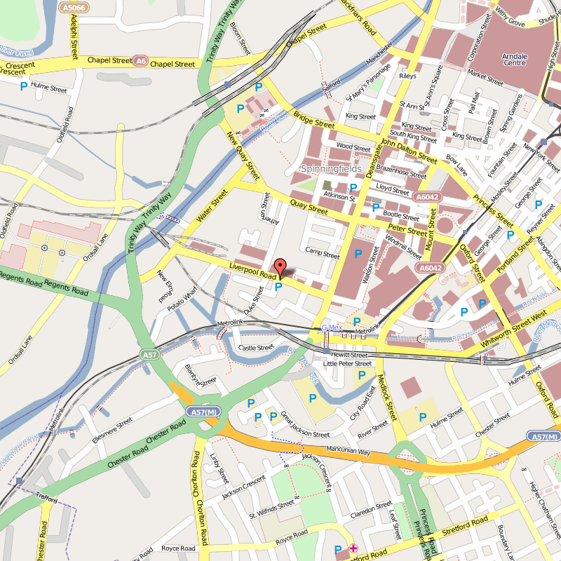 Park Avenue on Aberystwyth Street Map