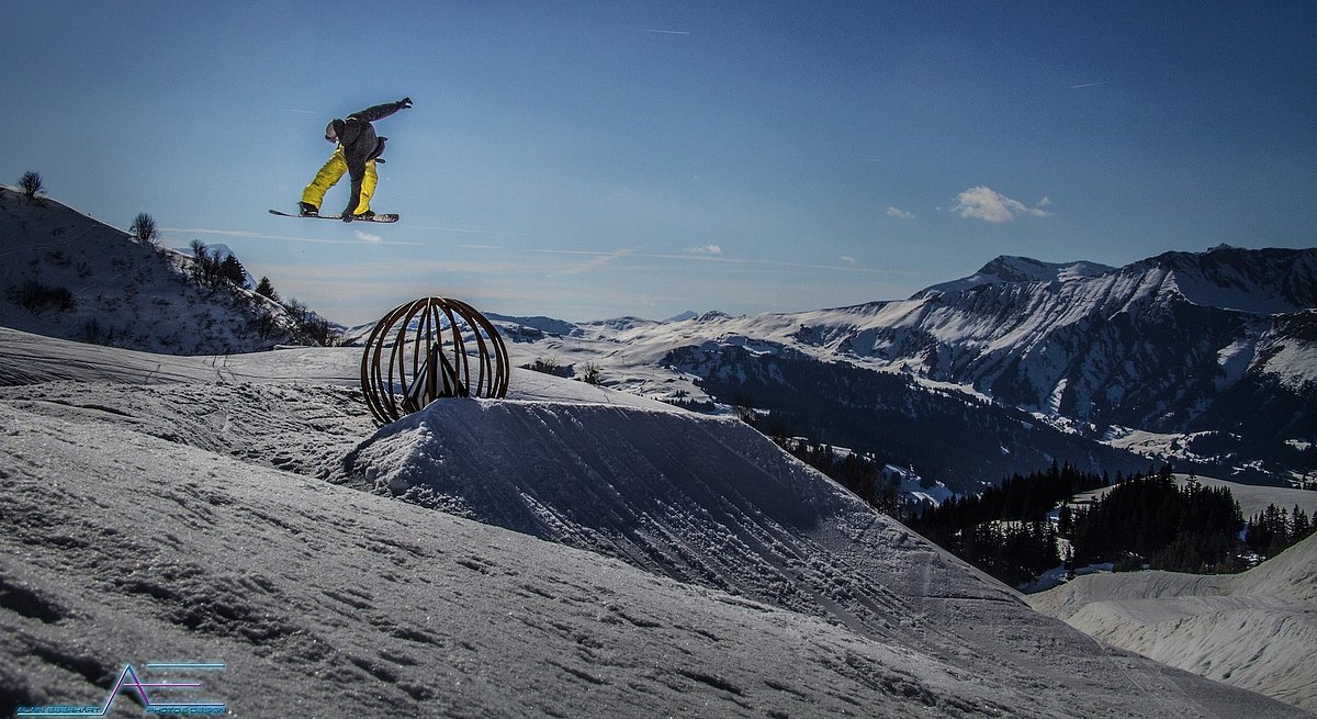 Snowpark Gran Masta Park - Funpark Gran Masta Park - Park  Adelboden - Snowboarden