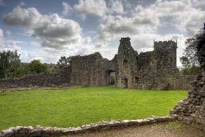 Bridgend England Castle