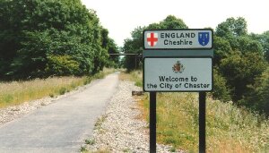 Welcome to Chester, England