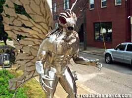 Mothman Statue