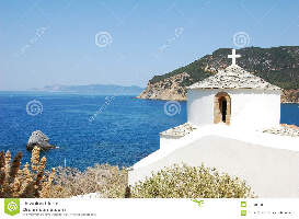 Skopelos Greece Church
