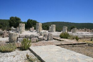 Lesbos Greece Temple