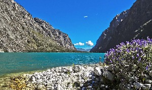 Huascaran National Park Peru Lake