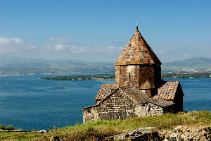 Lake Sevan Armenia Church