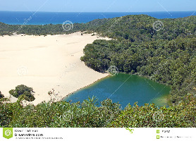 Fraser Island Australia Lake