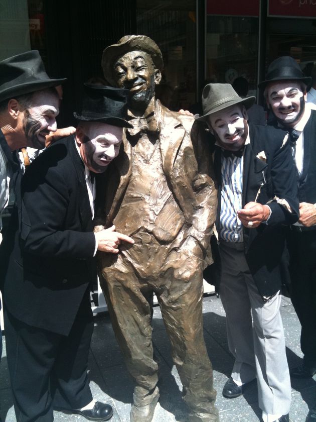 Roy Rene Statue