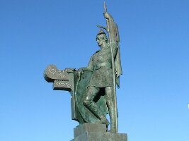 Iceland Statue