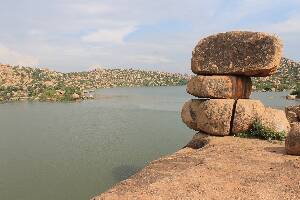 Hampi India Lake
