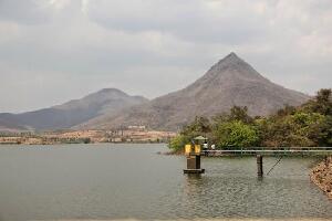 Chikamagalur India Lake