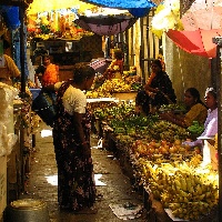 Pondicherry India Market