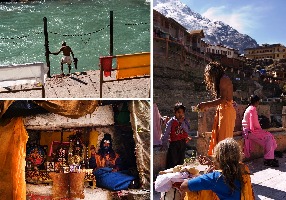 Badrinath Yatra India Cave