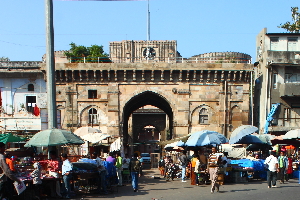 Bhadra Fort and Teen Darwaja