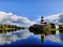 Vyborgsky District Russia Castle