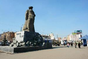 The Tale about Urals statue