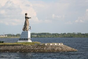 Middle Volga Russia Statue